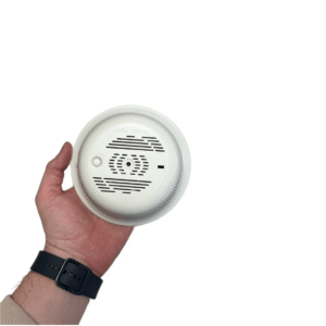 Kamera in einen Rauchmelder eingebaut