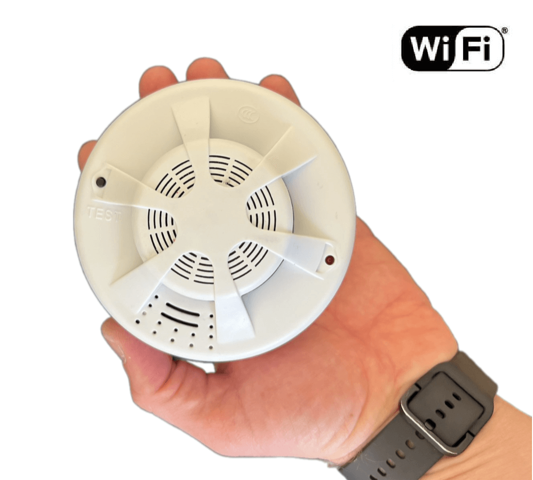 Датчик дыма WIFI с камерой Датчик дыма WIFI с камерой