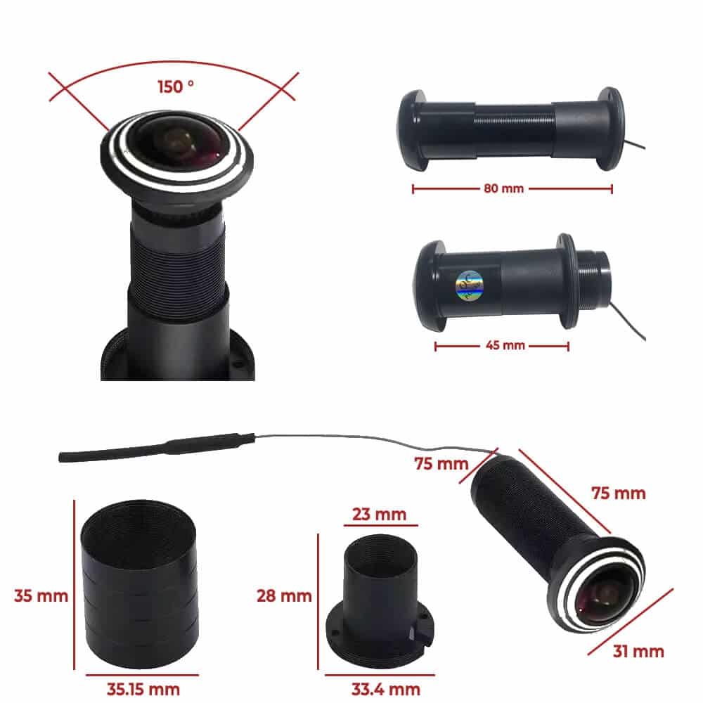 WLAN-Kamera in der Tür WLAN Kamera in der Tür