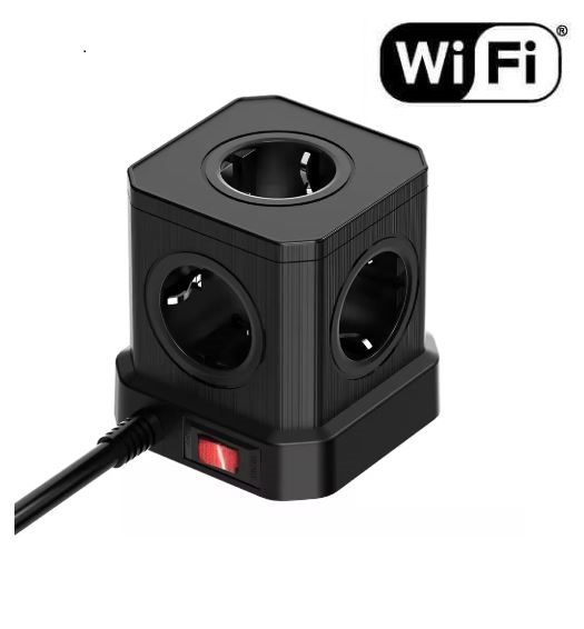 Elektro-Verteiler mit verdeckt eingebauter Kamera Elektrischer Stecker mit verdeckt eingebauter Kamera