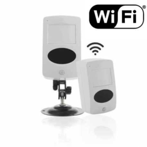 Attrappe eines Bewegungsmelders mit Wi‑Fi‑Kamera