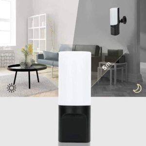 versteckte Mini-Kamera, in eine Leuchte eingebaut