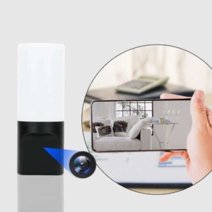 Lampe mit versteckter Minikamera