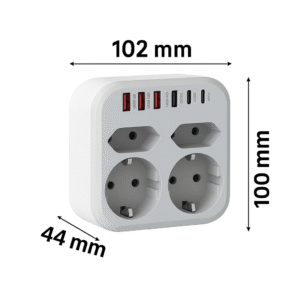 Abmessungen der versteckten Kamera