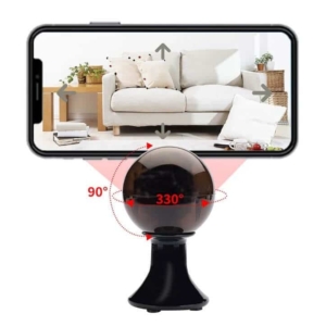 Versteckte Kamera WIFI „kristallkugel“ 360° drehbares Objektiv
