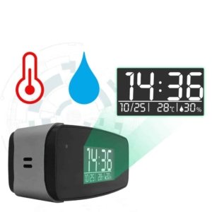 Kamera Uhr mit Temperatursensor