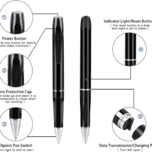 Мини шпионская камера ручка Parker