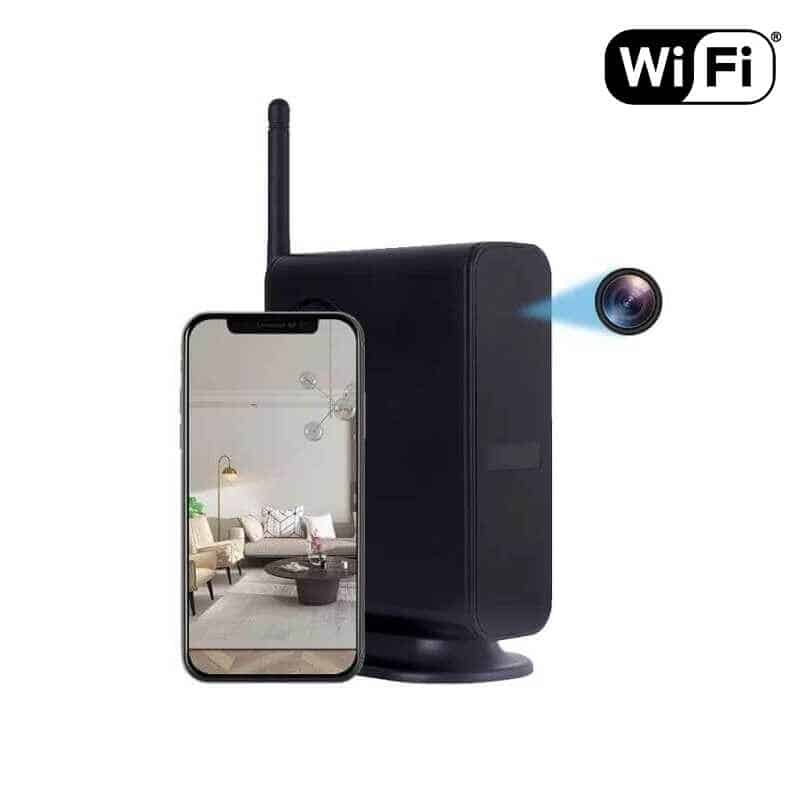 WLAN Router mit versteckter Überwachungskamera WLAN-Router mit versteckter Überwachungskamera